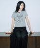 Nigaennikol Wrinkle Layered Wrap Skirt Pants_Black