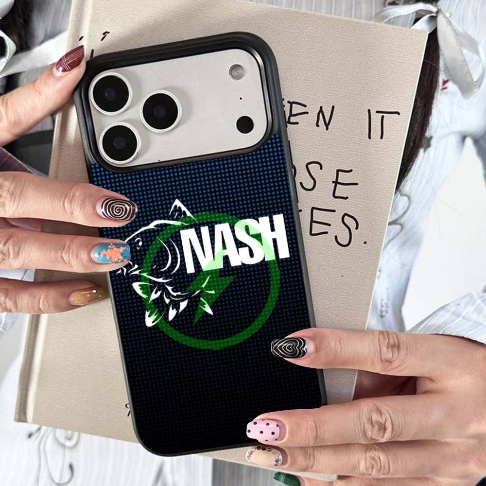 N-Nash Fishing Cool Magnetické nabíjecí pouzdro na telefon Pro IPhone 17 16 14 13 12 11 15 Pro Max Pro Magsafe Bezdrátové