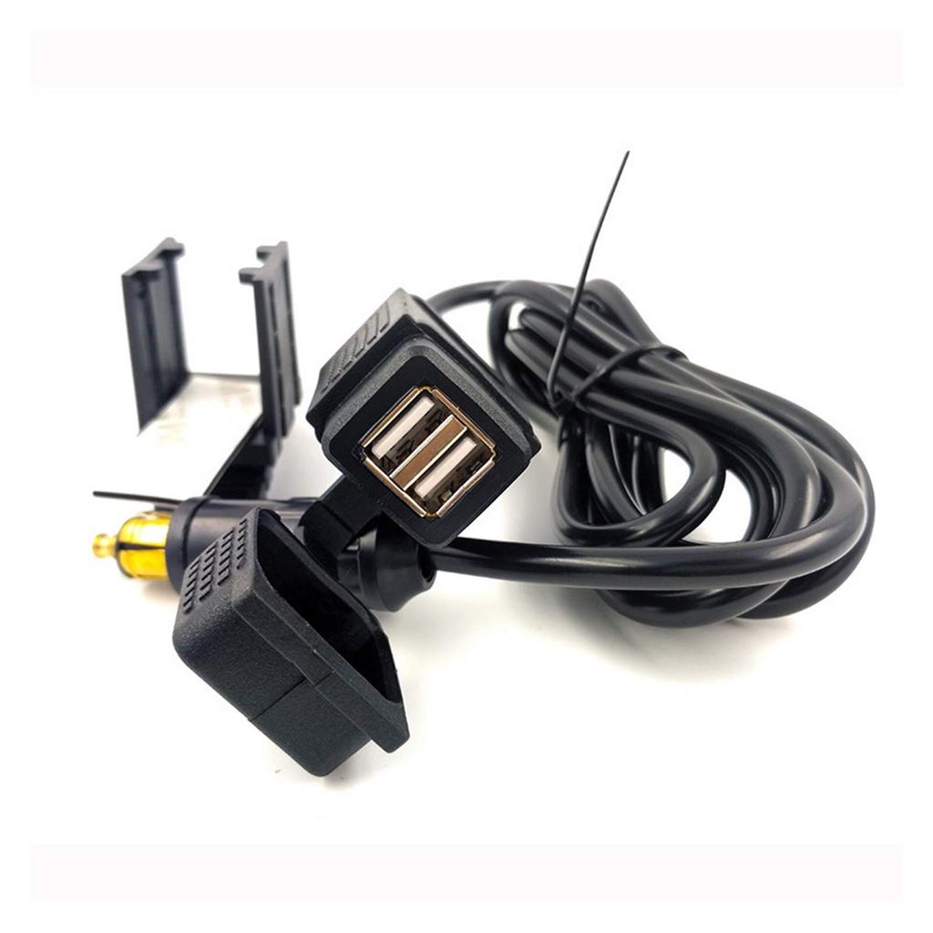 GUANGGUANG Heartwarming Shop Powerlet DIN Hella Socket EU Type Fit Waterproof Dual USB Charger Adapter for BMW Motorcycles
