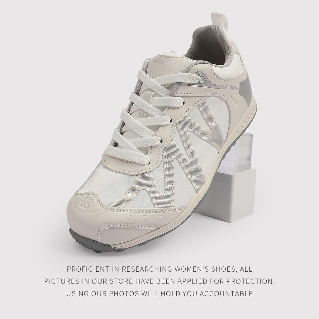 Niche Retro Leather Board Shoes Casual Moral Training Shoes Port Style Popular Sports Shoes Women Ins Tide 26-5