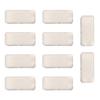 10 Stück Plüsch-Bettbezug-Halter Clips mit starkem Griff Fleece-Beschichtung Bettdecken-Clips Bettdecken-Befestiger Bettwäsche-Clips