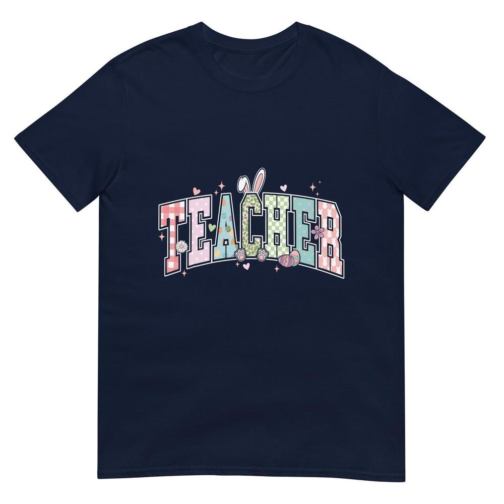Teacher Easter Day Funny Teacher Rabbit TShirt S