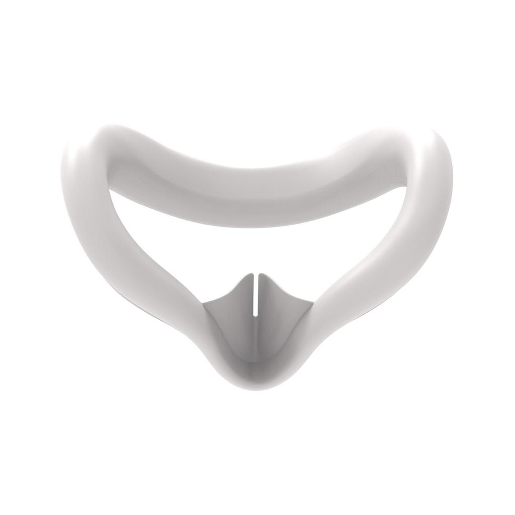 Maschera Facciale in Silicone Blocca-Luce per Occhiali VR Meta Quest 3 - Accessorio Resistente al Sudore e Delicato sulla Pelle