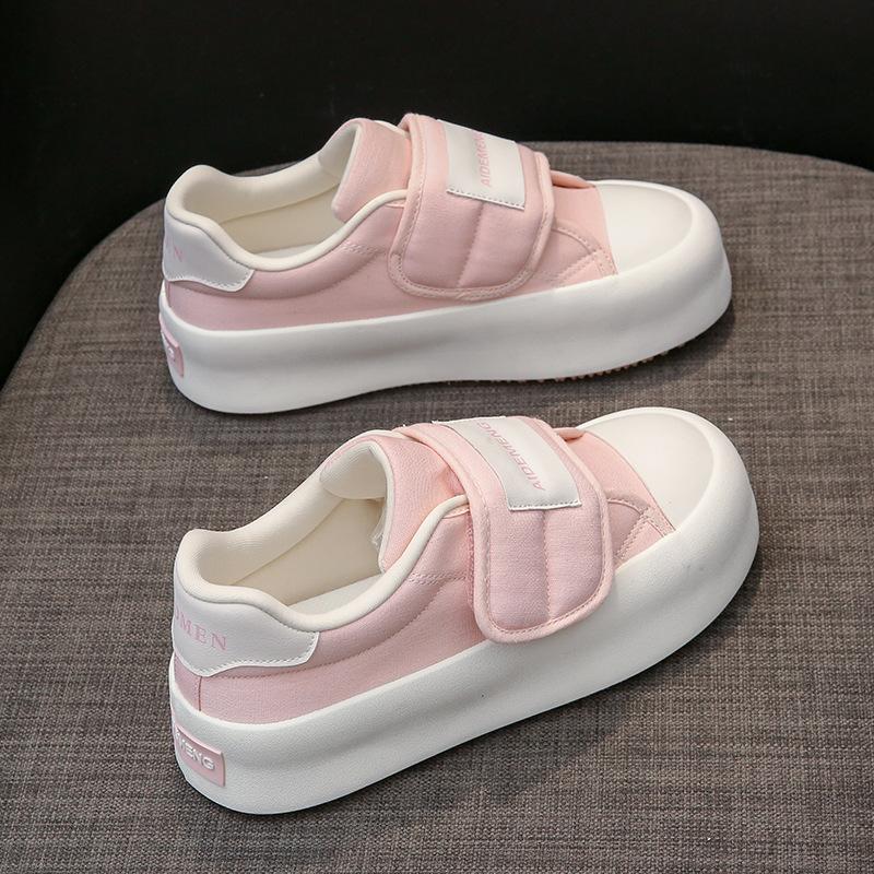 Plátěné boty Dámské Jarní Studentské s tlustou podrážkou Board Shoes Jarní a Podzimní Volnočasové boty TP316