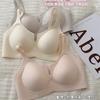 Milk Leather Comic Breasts, Seamless Underwear, Women's Big Breasts Show Small Breasts, Gather and Close Secondary Breasts, Anti-hanging Lift Bra