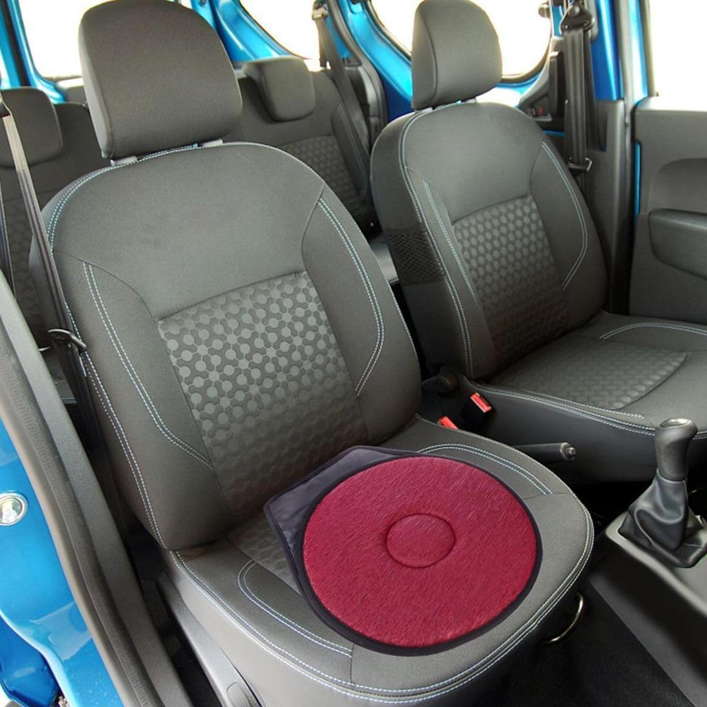 Swivel Seat Cushion 360 Degree Swivel Mat Auto Seat Cushion Pivot Disc Pad For Senior Old Men Truck SUV Vehicle Lounge Office