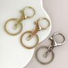 Zinc Alloy Lobster Clasp Keychain Set - 3-Piece Metal Keychain Accessories for DIY Bags, Toys, Dolls, Pendants.