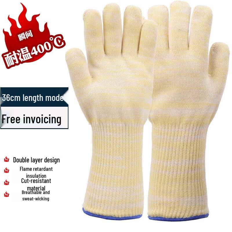 High-Temperature Aramid Industrial Safety Gloves