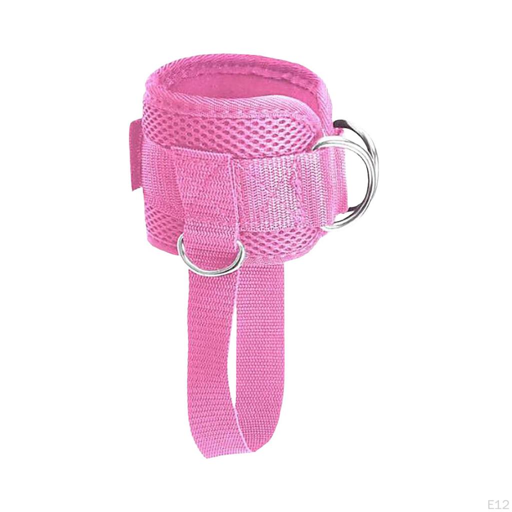 1 Pair Ankle Strap for Cable Machines, Gym Workout Kickback Cuffs, Leg Glute Attachment Straps