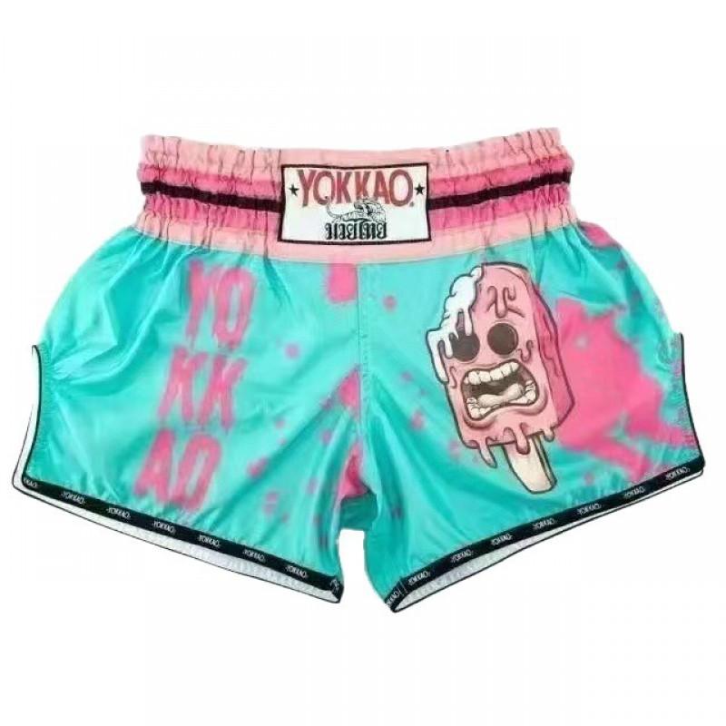 Pantaloncini MMA Pantaloni da Allenamento Boxe Muay Thai Kickboxing UFC Sparring Palestra Abbigliamento Fitness Sublimazione Compressione