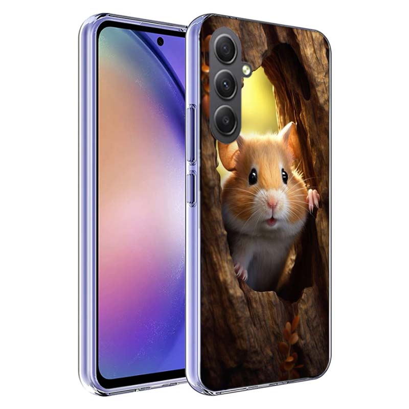 Hamster Portrait Phone Case for Samsung A17 A37 A57 A07 A16 A26 A36 A56 A06 A02S A12 A22 A32 A52S A04S A14 A24 A34 A54 A03 A13 A