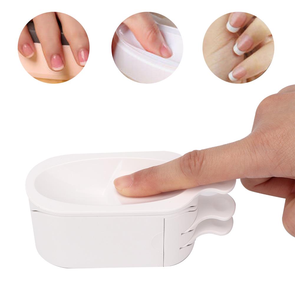Professional Nail Dip Powder Case French Manicure Dipping Tray Mould Container