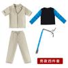 Kids Halloween Cosplay Costume Unisex Boys Girls Long Sleeve Top And Pants Set Fancy Dress For Party Carnival Holiday