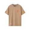 New Era X MLB T-Shirts Unisex Brown Crew Neck Moderate 14529219