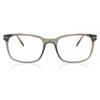 Full Rim Square Transparent Grey Smartbuy Collection Auyuittuq Ac12a Fashion Unisex Eyeglasses