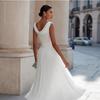 Rochie lungă albă stil nou rochie elegantă temperament de vară rochie de mireasă rochie cu leagăn mare