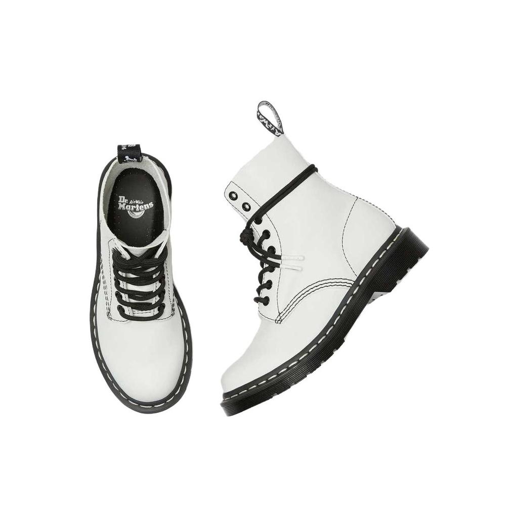 (WMNS) Dr. Martens 1460 Pascal BW Boots For White Women's 25818113