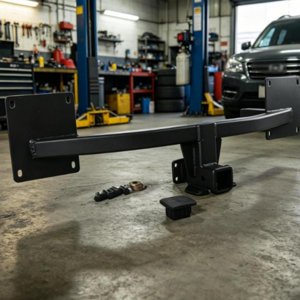 Electric Vehicle Series 3 Tow Hitch Bar Curved Receiver Rubber Cap