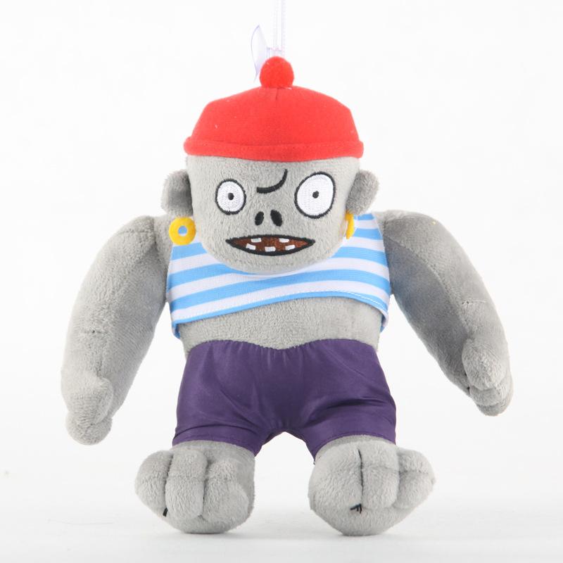 39 Styles 22-30cm Plants Vs Zombies Cosplay Plush Toys PVZ Hats Pirate Duck Zombie Plush Stuffed Toy Doll for Children Kids Gift