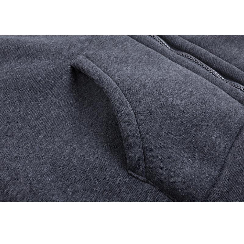 HI-FASHION Plus-size Woolen Solid Color Jacket Autumn Winter Thicken Slim Long-sleeved Outwear Women's All-match Brushed Hooded Coat