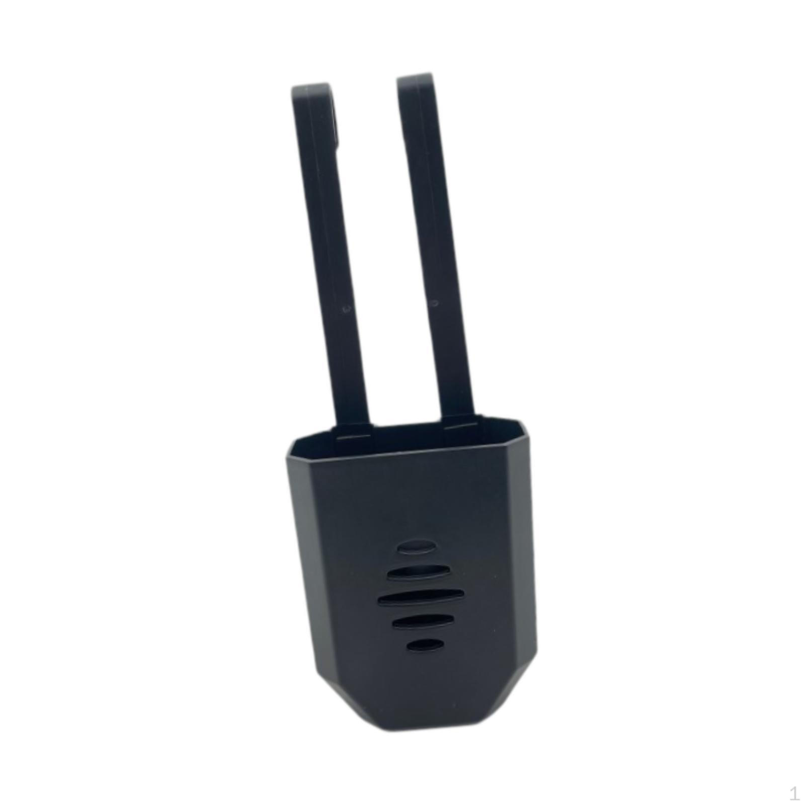 

Holder for Cleaning Utensils on The Toilet Cistern, Hanging for, Agent pp black