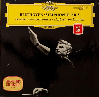 LP Record LUDWIG VAN BEETHOVEN - BERLINER PHI - Symphonie Nr. 5 138804SLPM Deutsche Grammo 1967 Germany Classical Used