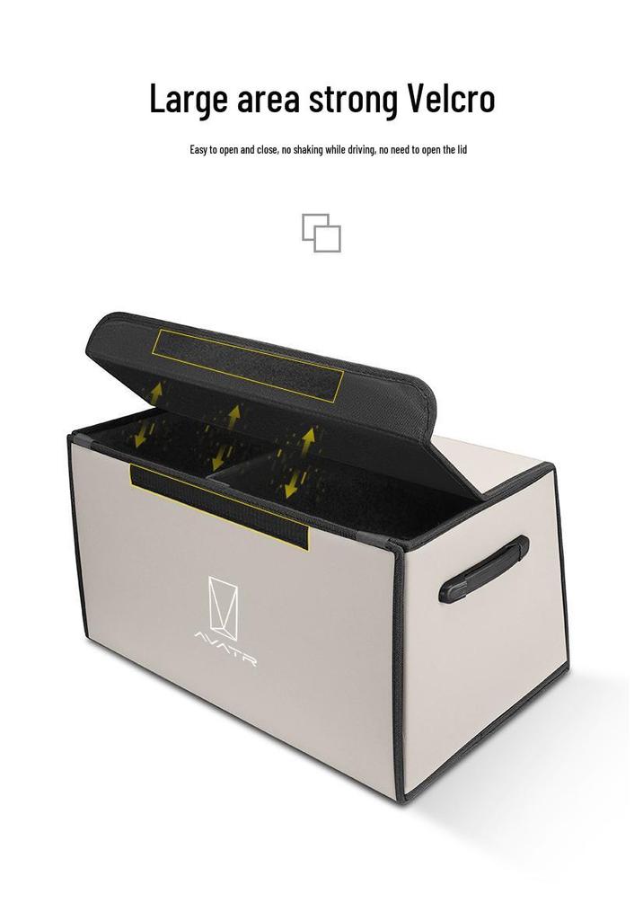 Avatr Car Trunk Folding Storage Organizer for Models 07/06/12/11/16T