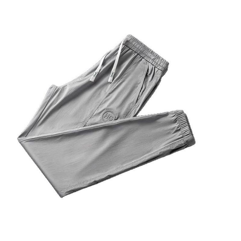 Men's Long Pants New Spring and Summer Loose Trend Sports Casual Pants Nine-point Pants