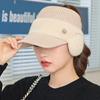 New Women Winter Hat  Fashion Streetwear Decorate Beanie Hat For Women Casual Knitted Warm Cap