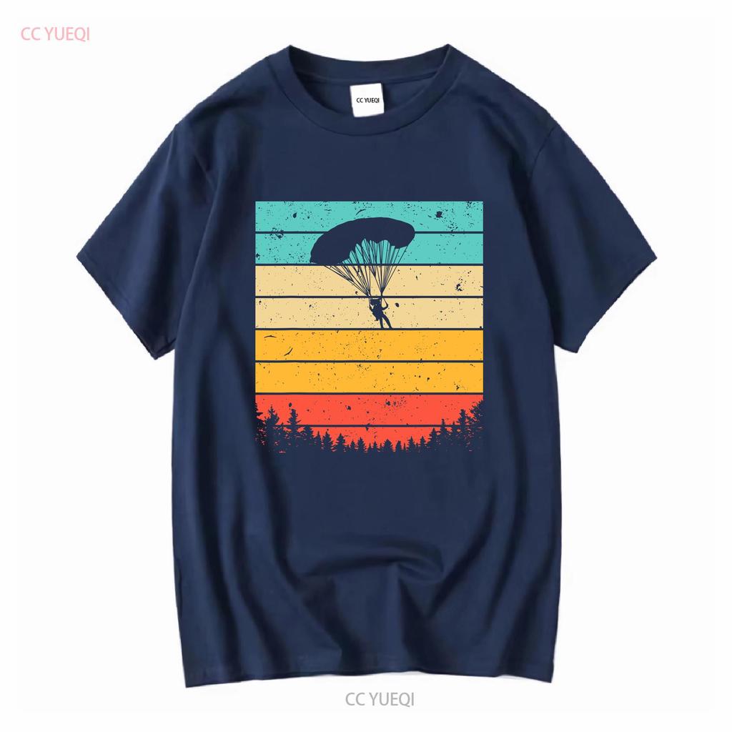 Cool Skydiving Art Skydiver Parachute Skydive T Shirt SweaT 21323 long or short sleeves vintage Washed graphic designer clothes
