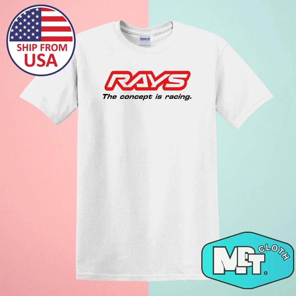 Rays Volki Racing Men s White Size S-5XL L