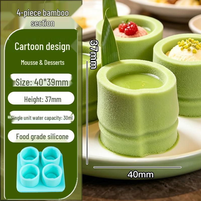 In-Stock Silicone Sheep Mousse Mold - 3D Cartoon, Food-Grade, Cute & Creative Design