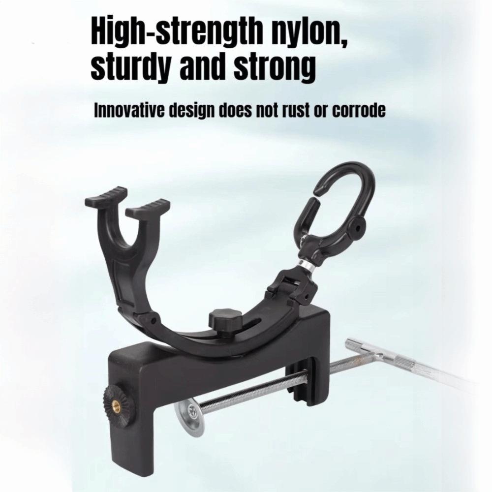 Adjustable Fishing Rod Bracket 360° Rotating Fishing Rod Stand Fishing Rod Holder Canoe Fishing