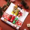 JOYFY 5 Pieces Christmas Kitchen Appliance Handle Covers for Kitchen Refrigerator Microwave Oven Dishwasher Decoration