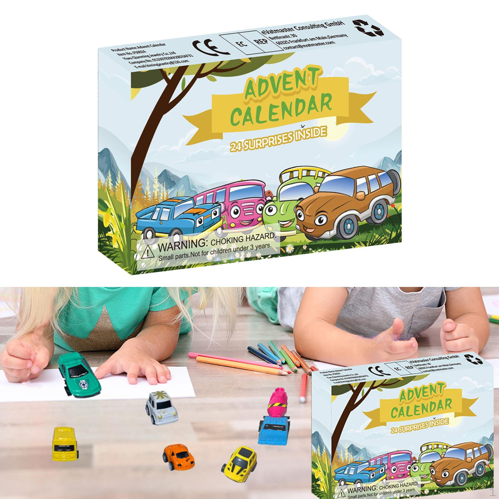 

Party Jewelry Making Collection 24 Days DIY Ornaments Boys Girl Decorations Car Toys
