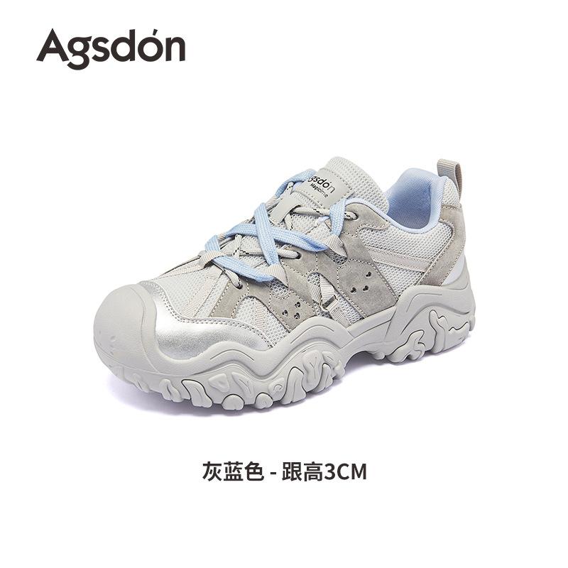 Platform hiking shoes New winter outdoor hiking lightweight velvet casual sports shoes 35