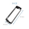 HAPPY SUGAR Motorcycle License Plate Frame Number Stay, Movable, For Motorcycles, Moped, Medium, Large, Big Scooter