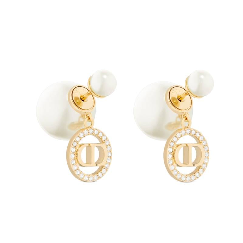 Dior Original Design Resin Earrings Unisex Gold E2325WOMCY_D03S