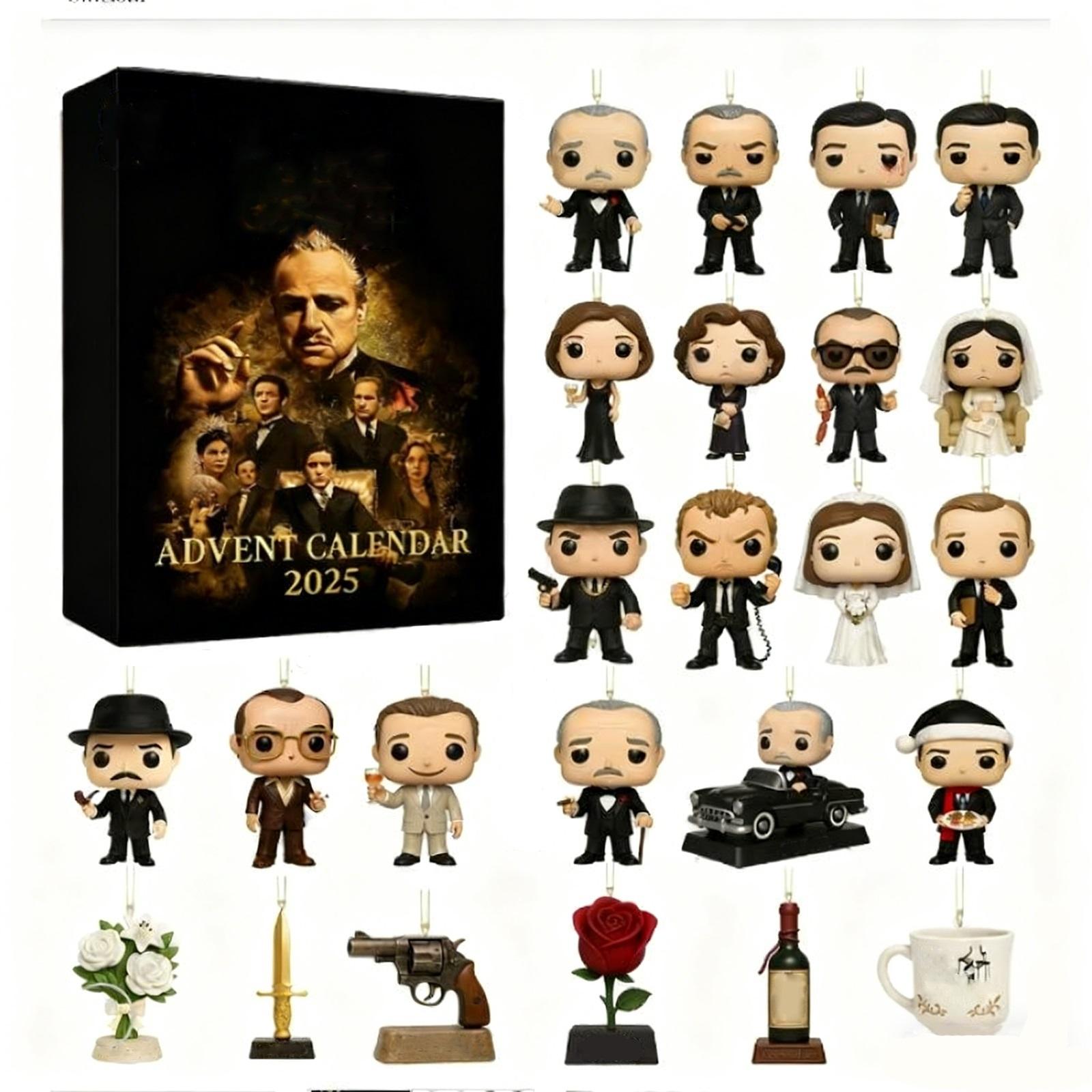 

1pc 2D Christmas Gift Arrival Festival Calendar Christmas Tree Decoration Acrylic Pendant One Size