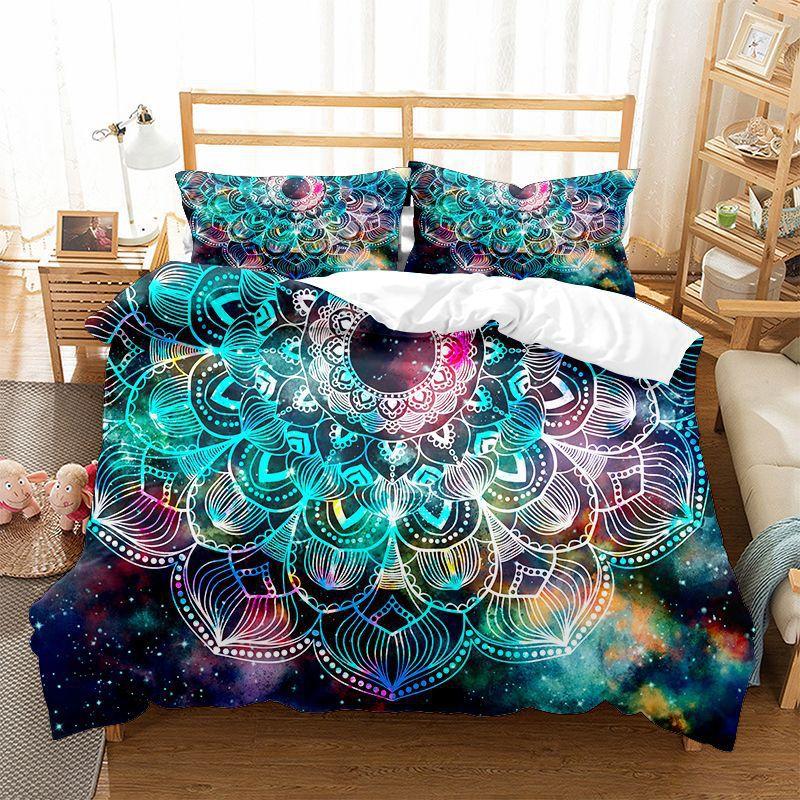 Fashion technology printing, 3D digital printing, bedding, duvet covers, pillowcases, three-piece sets