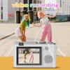 4K Digital Camera 64MP Children Camcorder With Anti-Shake 16x Zoom Compact Cameras 1080P Cameras For Beginner Photography