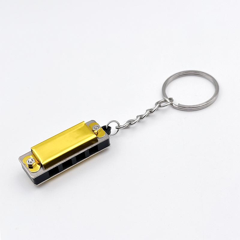 4-Hole 8-Tone Mini Necklace Harmonica - Entry-Level Musical Toy for Kids