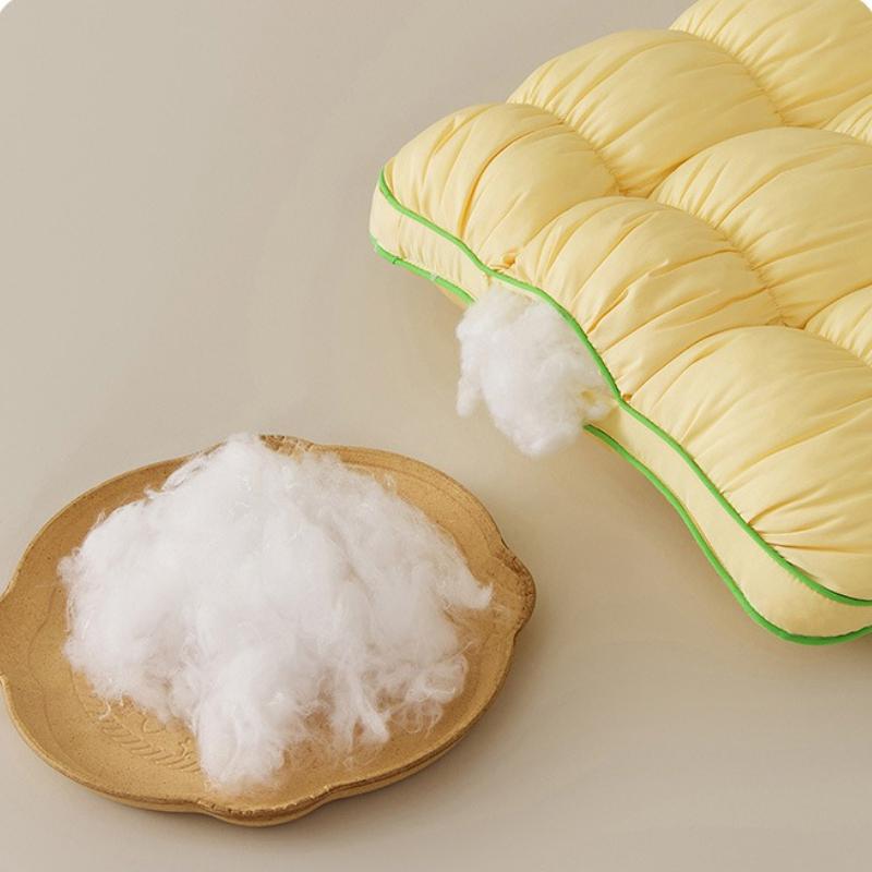 Embracing Pineapple Cloud Bread Pillow Soft Feather Velvet Headrest Healing and Relieving Sleep Aid Bedhead Decoration Pillow High Rebound Pillow Core