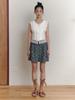 GANISONG Tom Sawyer Floral Shorts_Blue