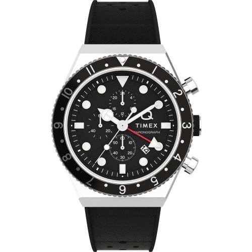 

Timex Q GMT Watch TW2V70000VQ Black