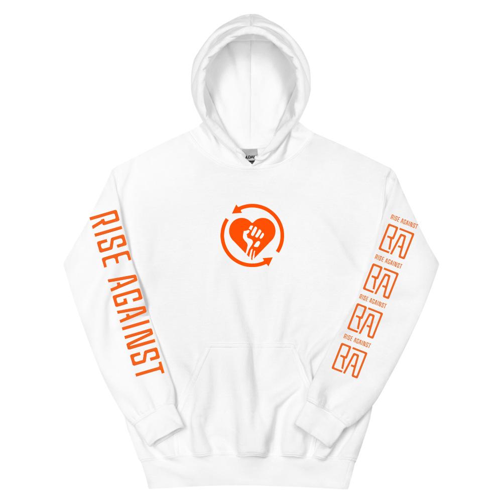 2025 Heartfist RA Printing Hoodies RISE AGAINST RICOCHET Album Sweatshirt Langarm Tasche Unisex Streetwear Herrenbekleidung Top