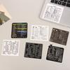 10 Stück Tastenkürzel-Aufkleber Buchstaben-Grafik Laptop-Schutzaufkleber Werkzeuge