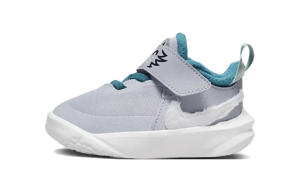 

Nike Team Hustle D 10 Abrasion Resistant Breathable Low top Toddler Shoes Gray Infant And Toddler DQ8374-001 25