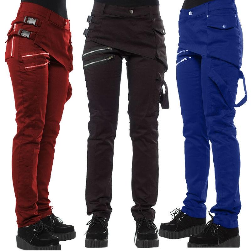 harem pants with zipper pockets