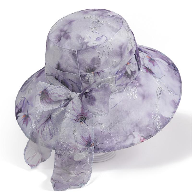 Hat Women Summer Sunshade Sunscreen Breathable Bucket Hat Women Outdoor Beach Hat